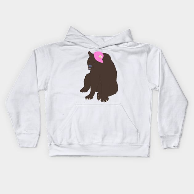 Yang Gang Bear Kids Hoodie by Fwaudio